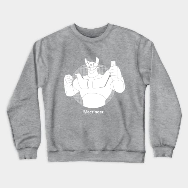 iMaczinger Crewneck Sweatshirt by NathanielF